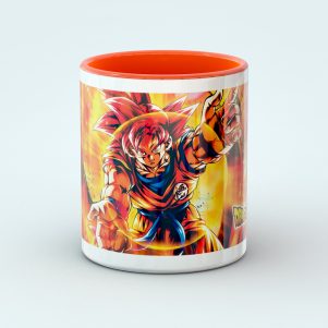 Taza DBS - Goku SSJ God 11 OZ