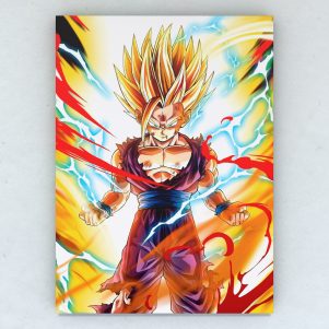 Cuadro DBZ - Gohan SSJ2 50 x 36 cm