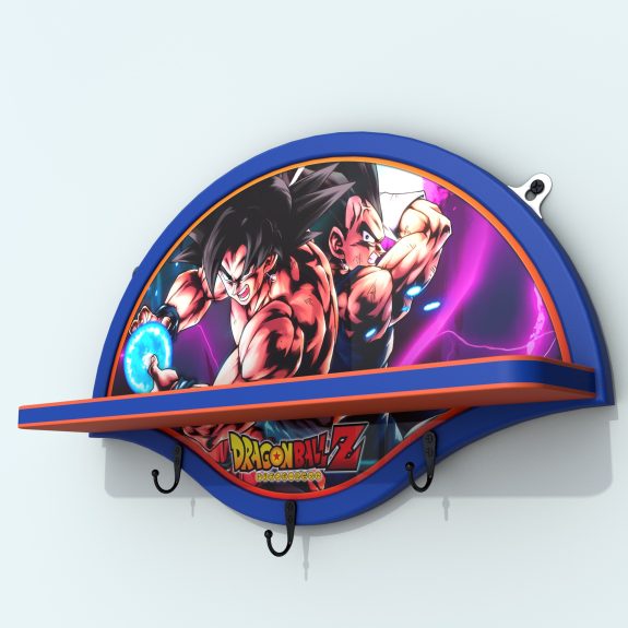 Repisa Lineal - DBZ - Goku & Vegeta 51 cm - Imagen 4