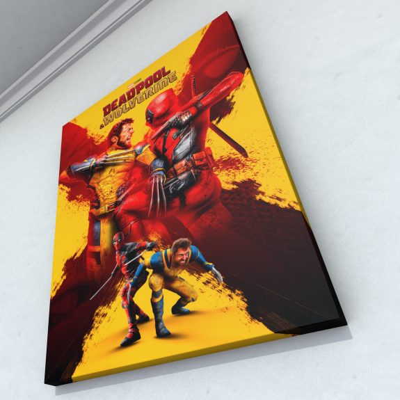 Cuadro Deadpool & Wolverine 50 x 36 cm - Imagen 4
