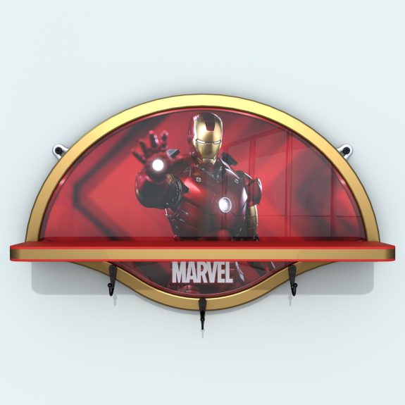 Repisa Lineal - MARVEL - Iron Man 51 cm