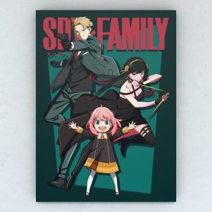 Cuadro Spy x Family mix 1 50 x 36
