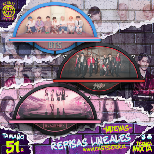 Pack 3 Repisas Lineales en $59.990