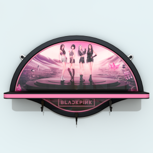 Repisa Lineal - Black Pink 51 cm