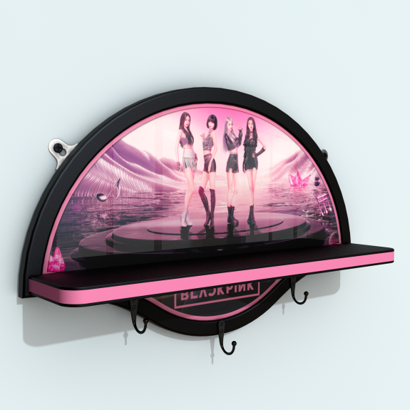 Repisa Lineal - Black Pink 51 cm - Imagen 3