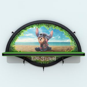 Repisa Lineal - Disney- Lilo & Stitch 1 51 cm