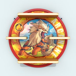 Repisa Pokemon -  Arcanine 51 cm