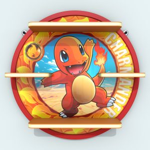 Repisa Pokemon – Charmander 61 cm