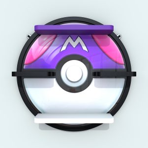 Repisa Pokemon - MasterBall 51 cm