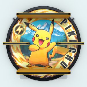 Repisa Pokemon – Pikachu 61 cm