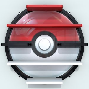Repisa Pokemon – PokeBall 76 cm