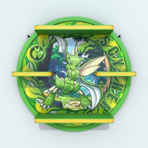 Repisa Pokemon - Syther 51 cm