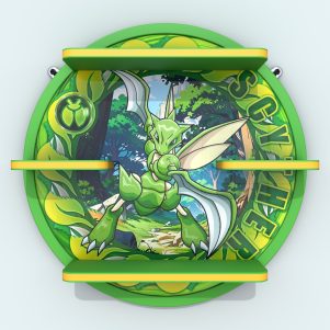Repisa Pokemon – Syther 61 cm