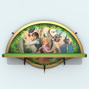 Repisa Lineal - Disney- Rapunzel 51 cm