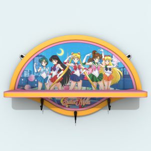 Repisa Lineal - Sailor Moon 51 cm