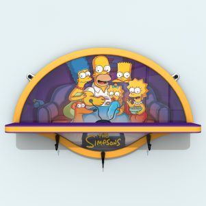 Repisa Lineal - Los Simpson 51 cm