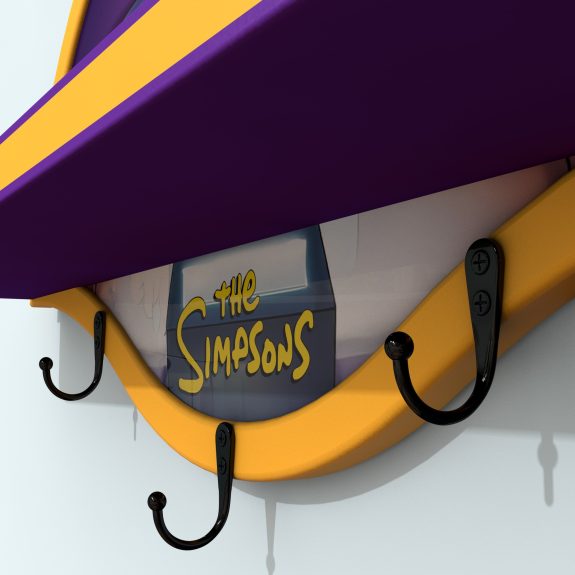 Repisa Lineal - Los Simpson 51 cm - Imagen 2