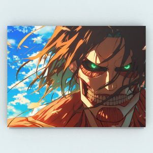 Cuadro Attack on Titan - Eren Titan 36 x 50 cm