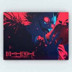Cuadro Death Note - Ryuk 36 x 50 cm