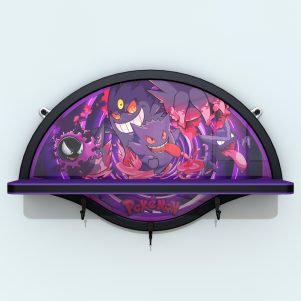Repisa Lineal Pokemon - Gengar 51 cm