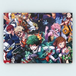 Cuadro My Hero Academia - Mix 3 36 x 50 cm