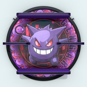 Repisa Pokemon – Gengar 61 cm