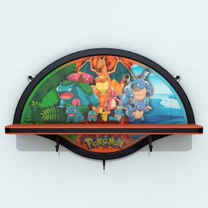 Repisa Lineal Pokemon - Mix 2 51 cm